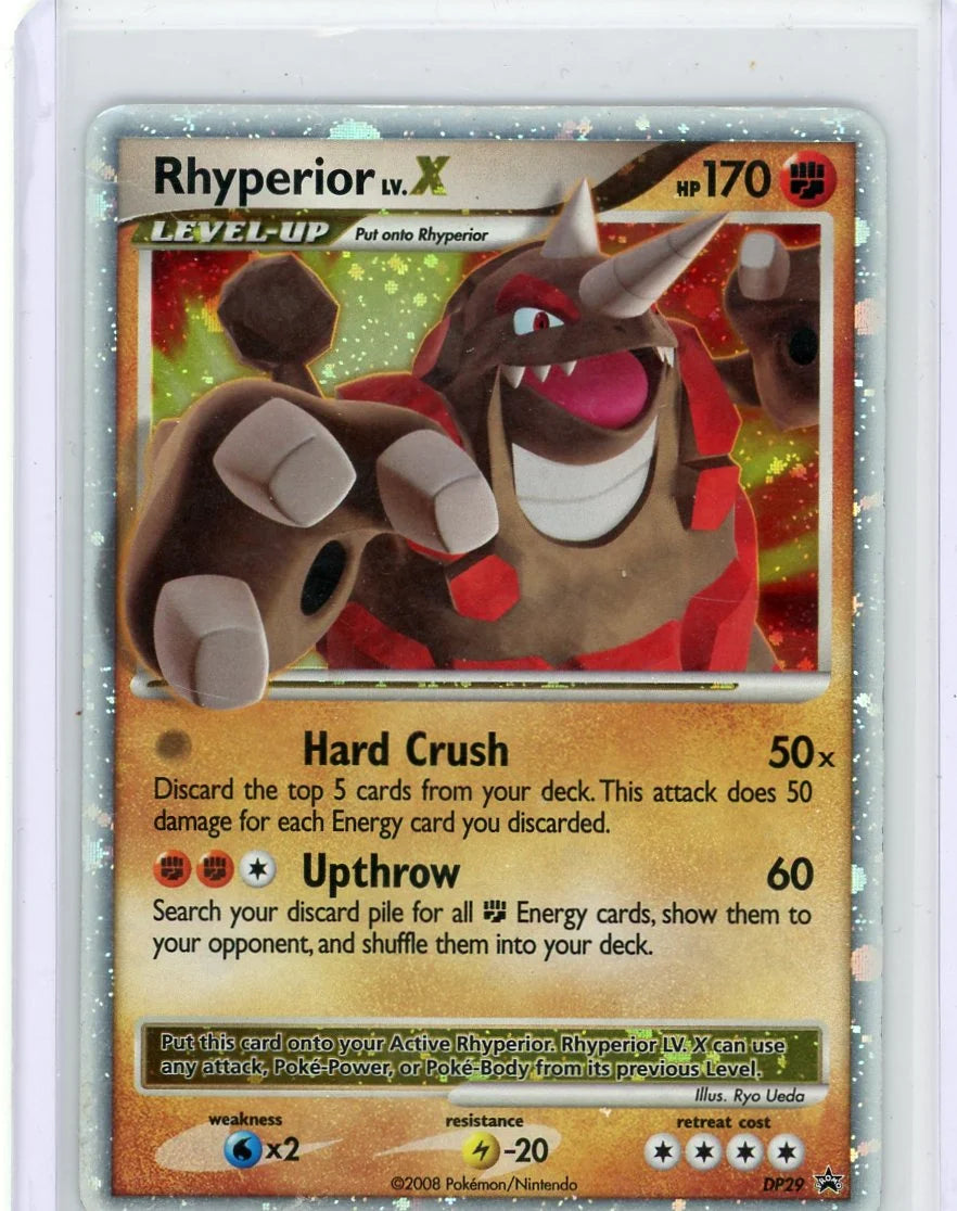 Rhyperior Lv. X 2008 Pokemon Diamond & Pearl Promo #DP29 MP/HP