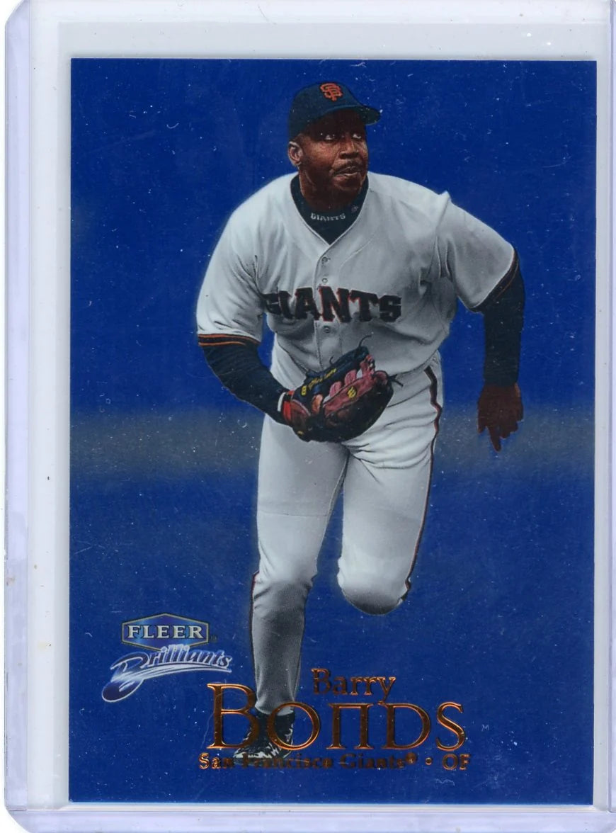 Barry Bonds 1999 Fleer Brilliants Blue