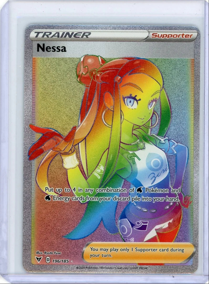 Nessa 2020 Pokemon Vivid Voltage secret rare #196/185