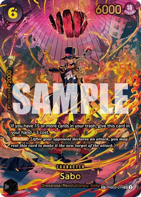 Sabo (PRB02-014) (SP) (PRB02-014) (Adventure on Kami's Island) (OP15-EB04)