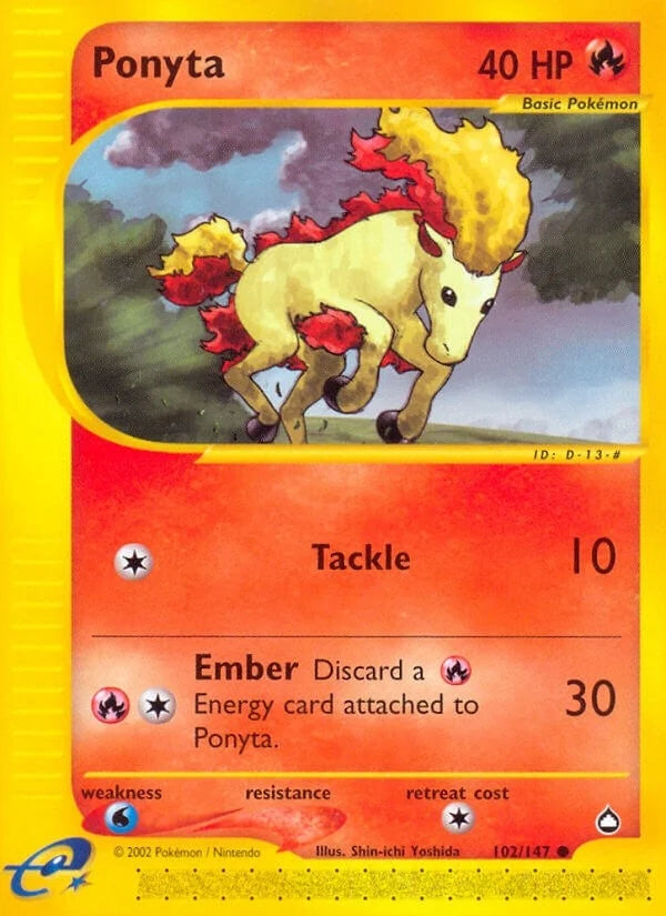 Ponyta (102/147) (Aquapolis) (AQ)