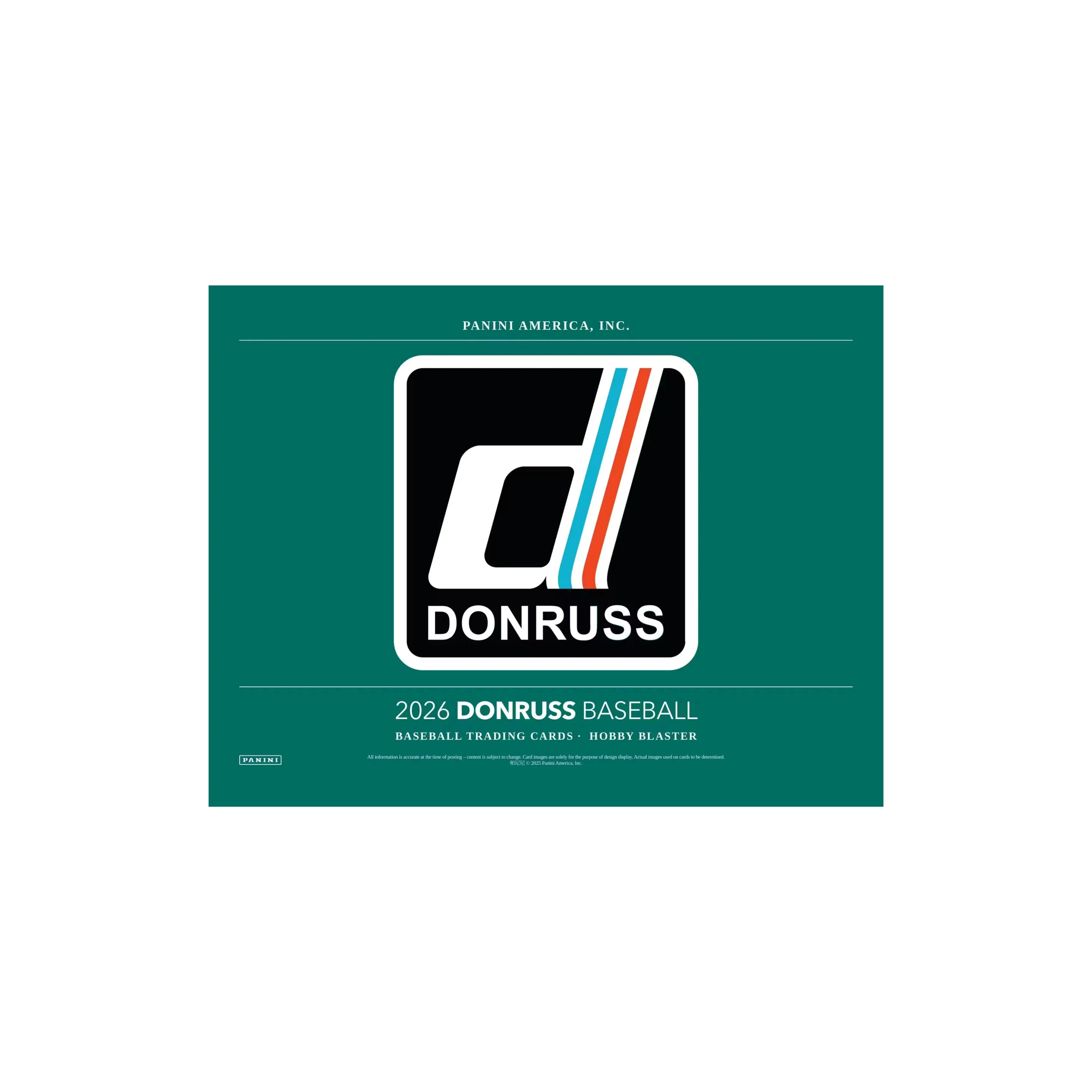 2026 Panini Donruss Baseball Hobby Blaster Box