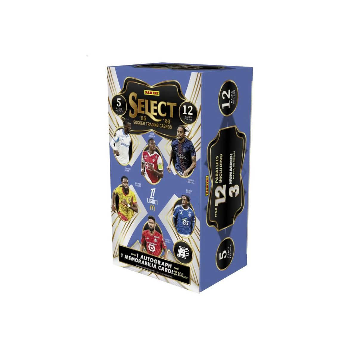 2025-26 Panini Select Ligue 1 Soccer H2 Box
