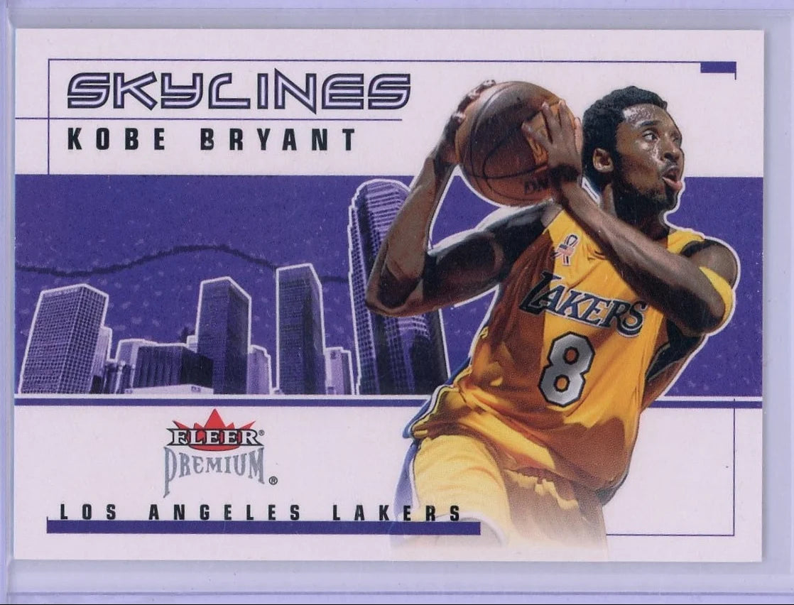 Kobe Bryant 2002 Fleer Premium Skylines #'d 0078/2500