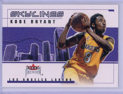Kobe Bryant 2002 Fleer Premium Skylines #'d 0078/2500