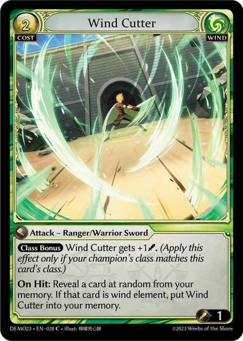 Wind Cutter (028) (2023 Demo Deck) (DEMO23)