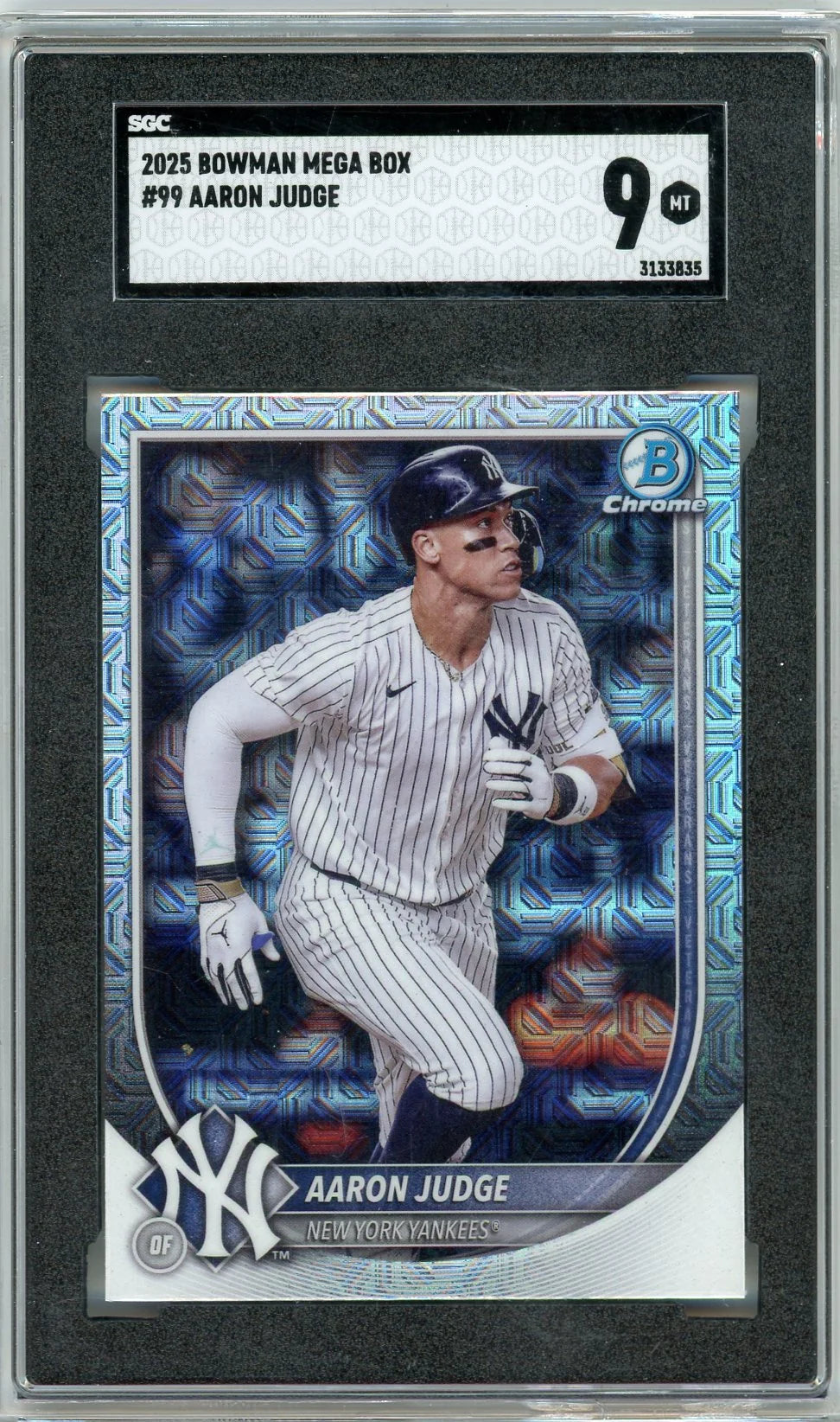Aaron Judge 2025 Bowman Mega Box SGC 9 (Copy)