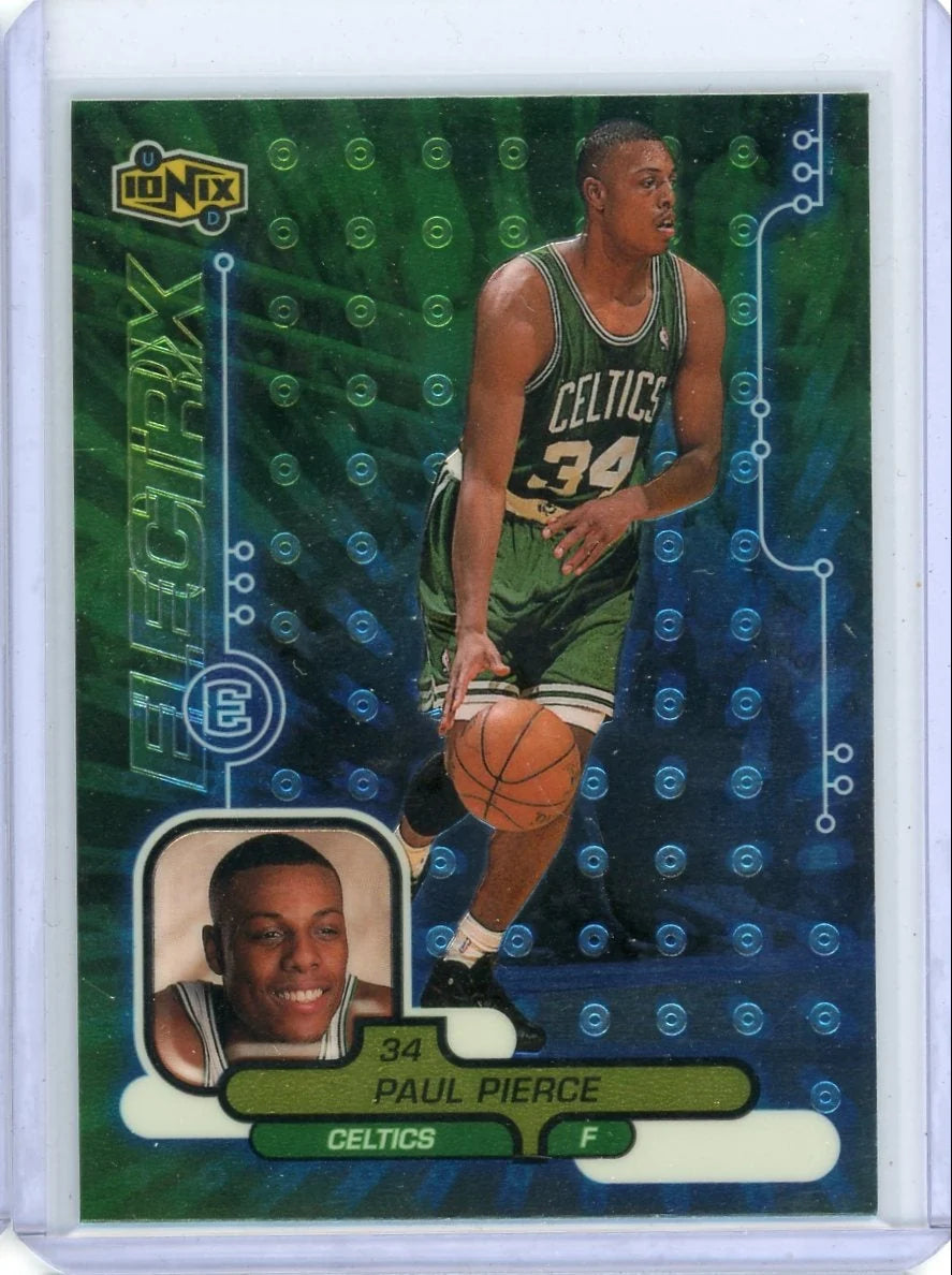 Paul Pierce 1999 Upper Deck Ionix Electrix rookie card