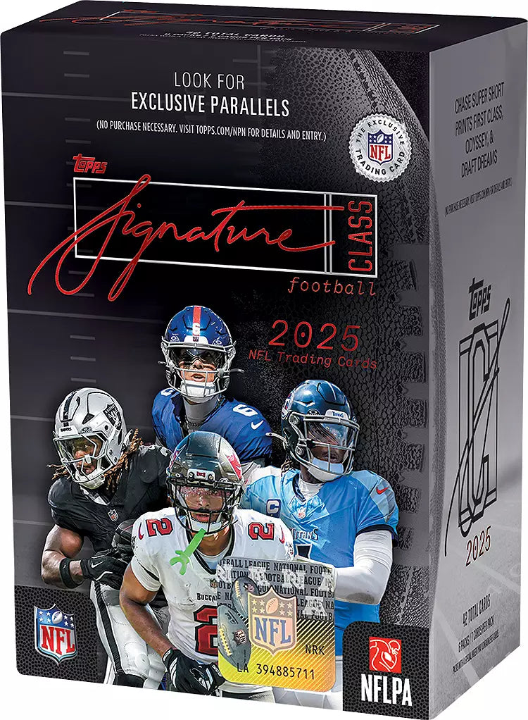 2025 Topps Signature Class NFL Blaster Box