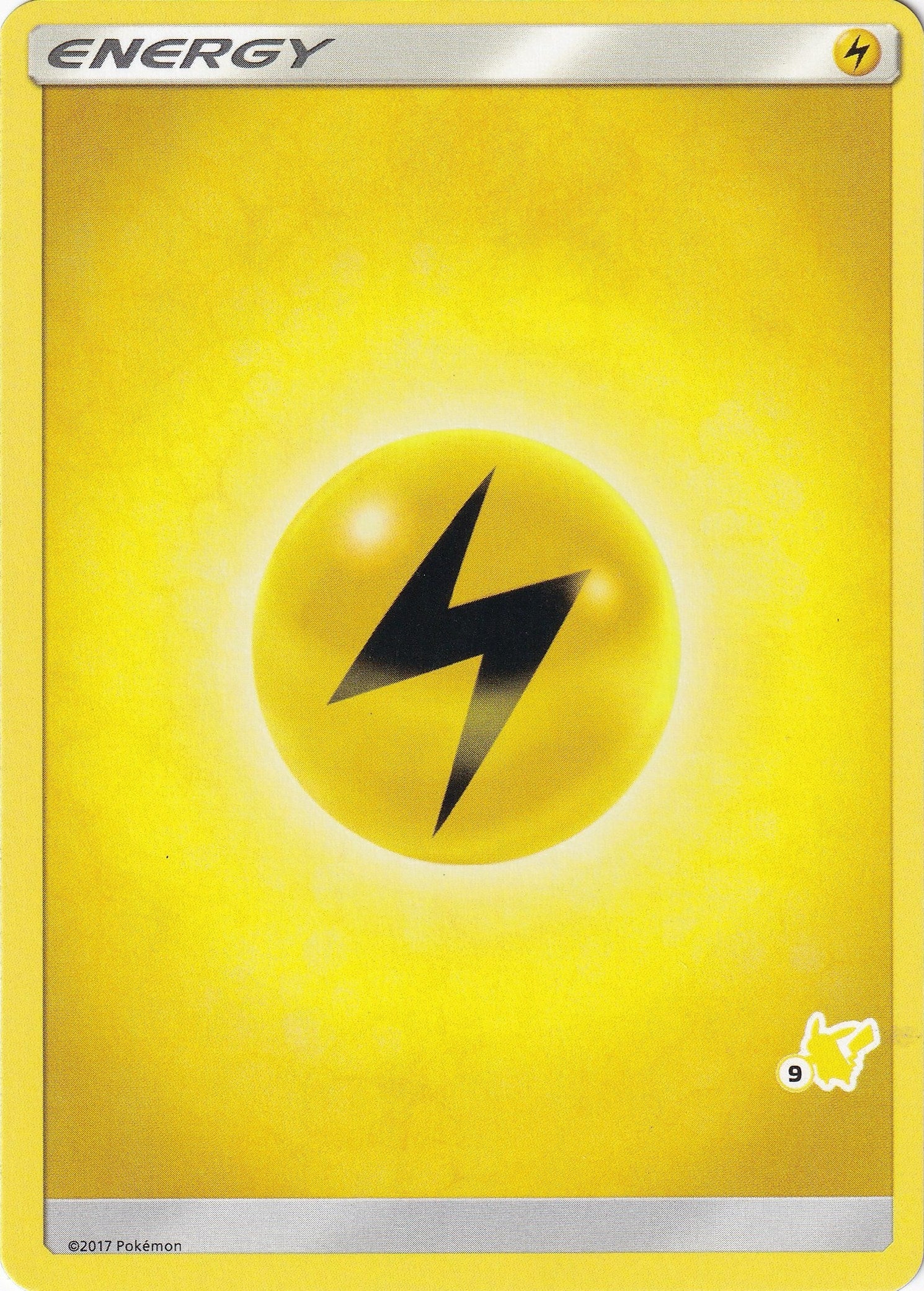 Lightning Energy (#9 Pikachu Stamped) (Battle Academy) (BTA)