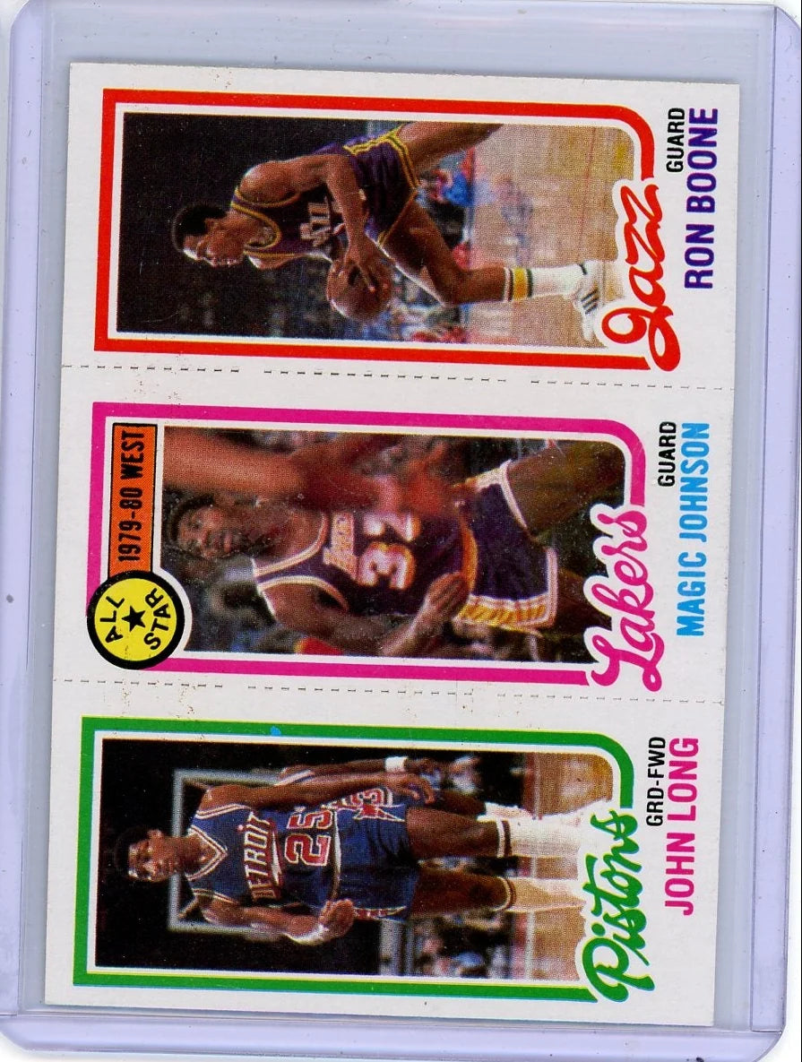 J. Long/M. Johnson/R. Boone 1980 Topps