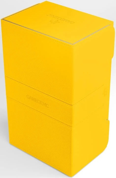 GameGenic Stronghold Deck Box - Yellow (Holds 200+)