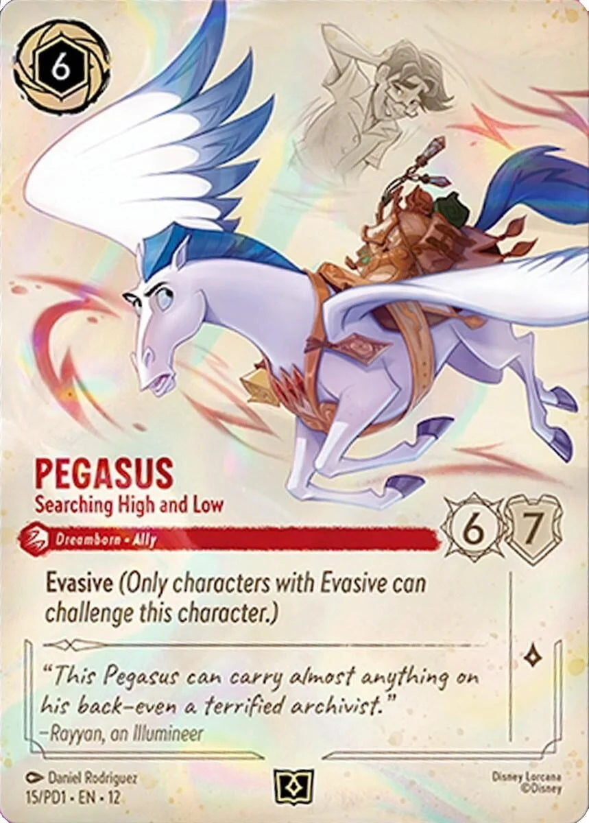 Pegasus - Searching High and Low (15) (Disney Lorcana Promo Cards) (DLPC)