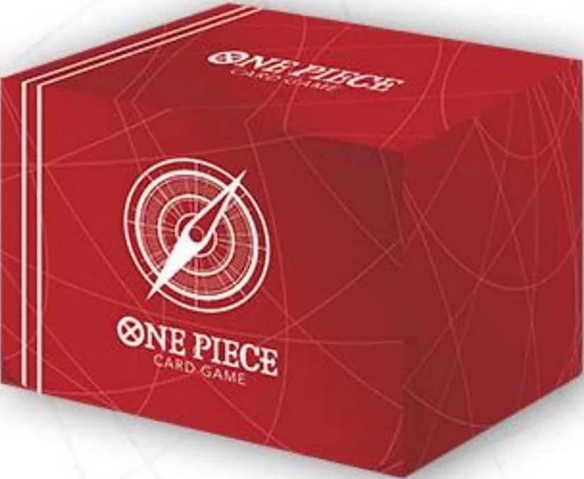 One Piece Card Game: Clear Card Case - Standard Red