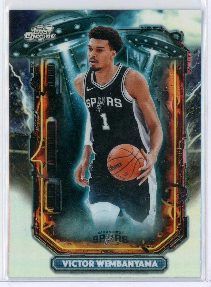 Victor Wembanyama 2025 Topps Chrome Extra Terrestrial Refractor #ET-7