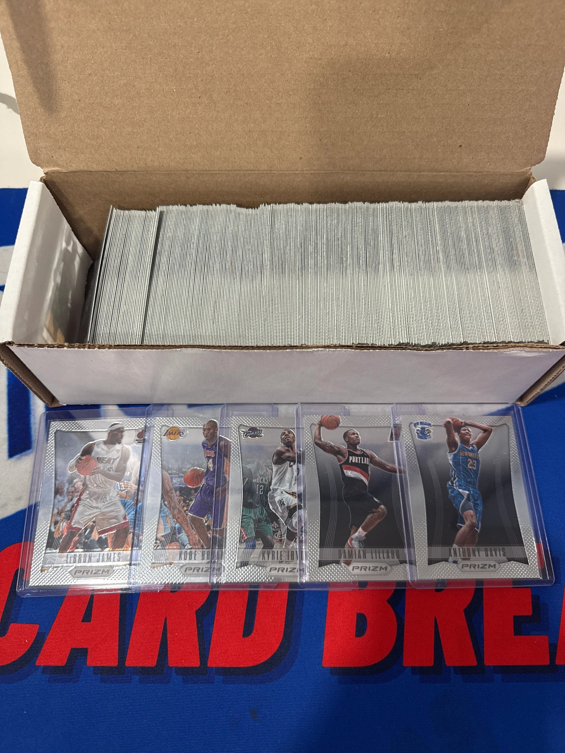 2012-13 Panini Prizm Basketball Complete Base Set #1-300