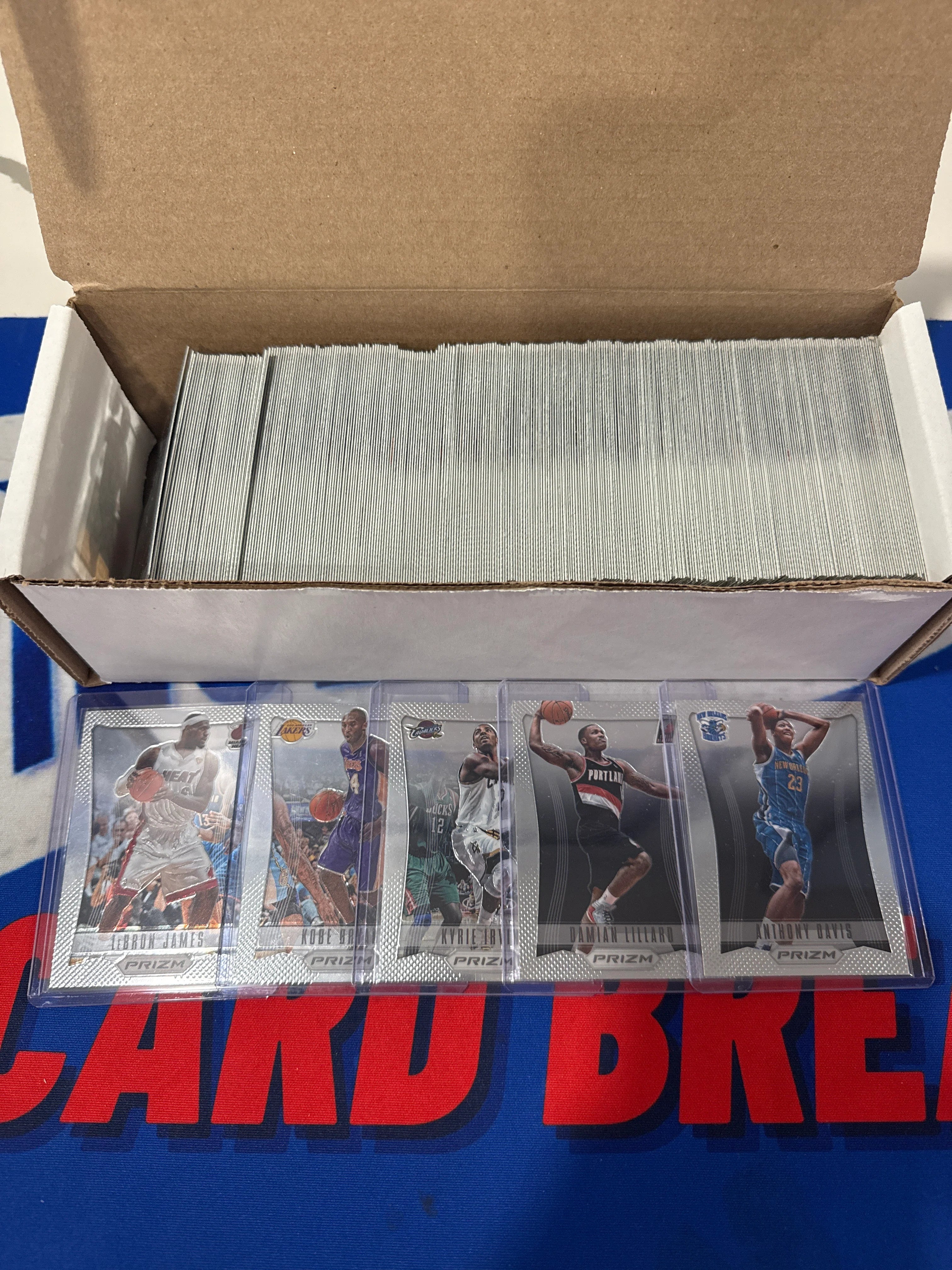 2012-13 Panini Prizm Basketball Complete Base Set #1-300