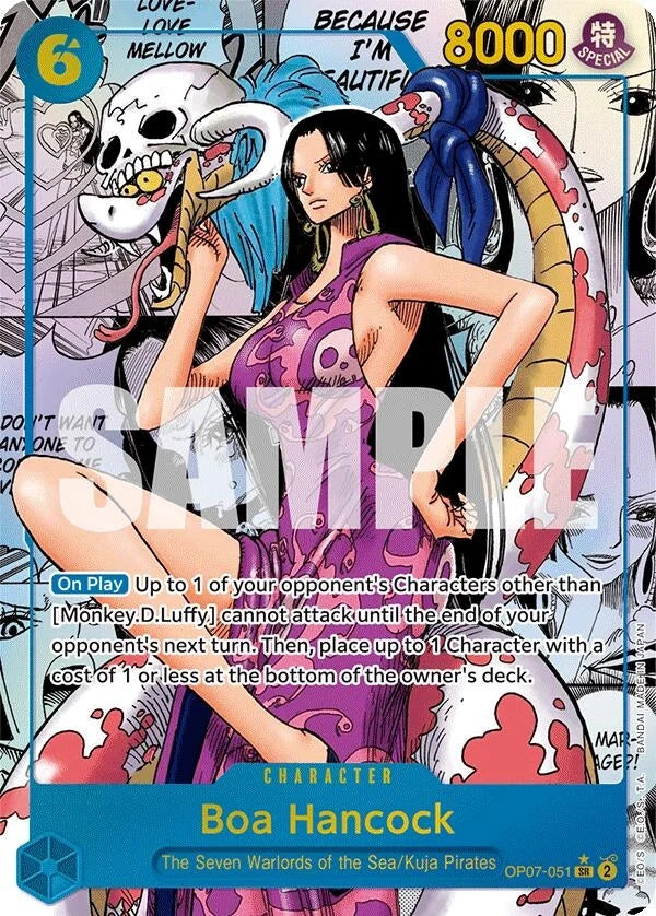 Boa Hancock (051) (Parallel) (Manga) (OP07-051) (500 Years in the Future) (OP07)