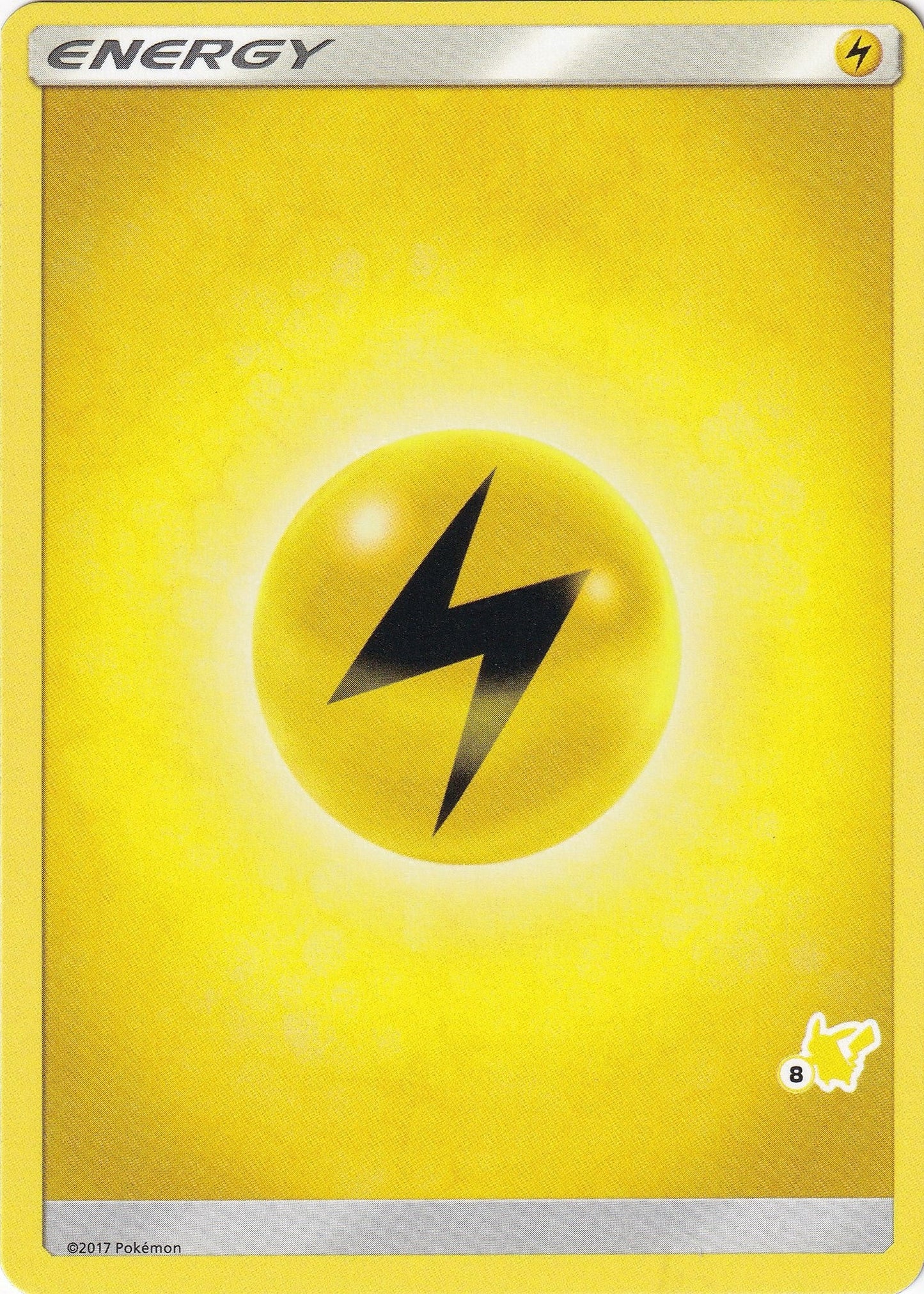 Lightning Energy (#8 Pikachu Stamped) (Battle Academy) (BTA)