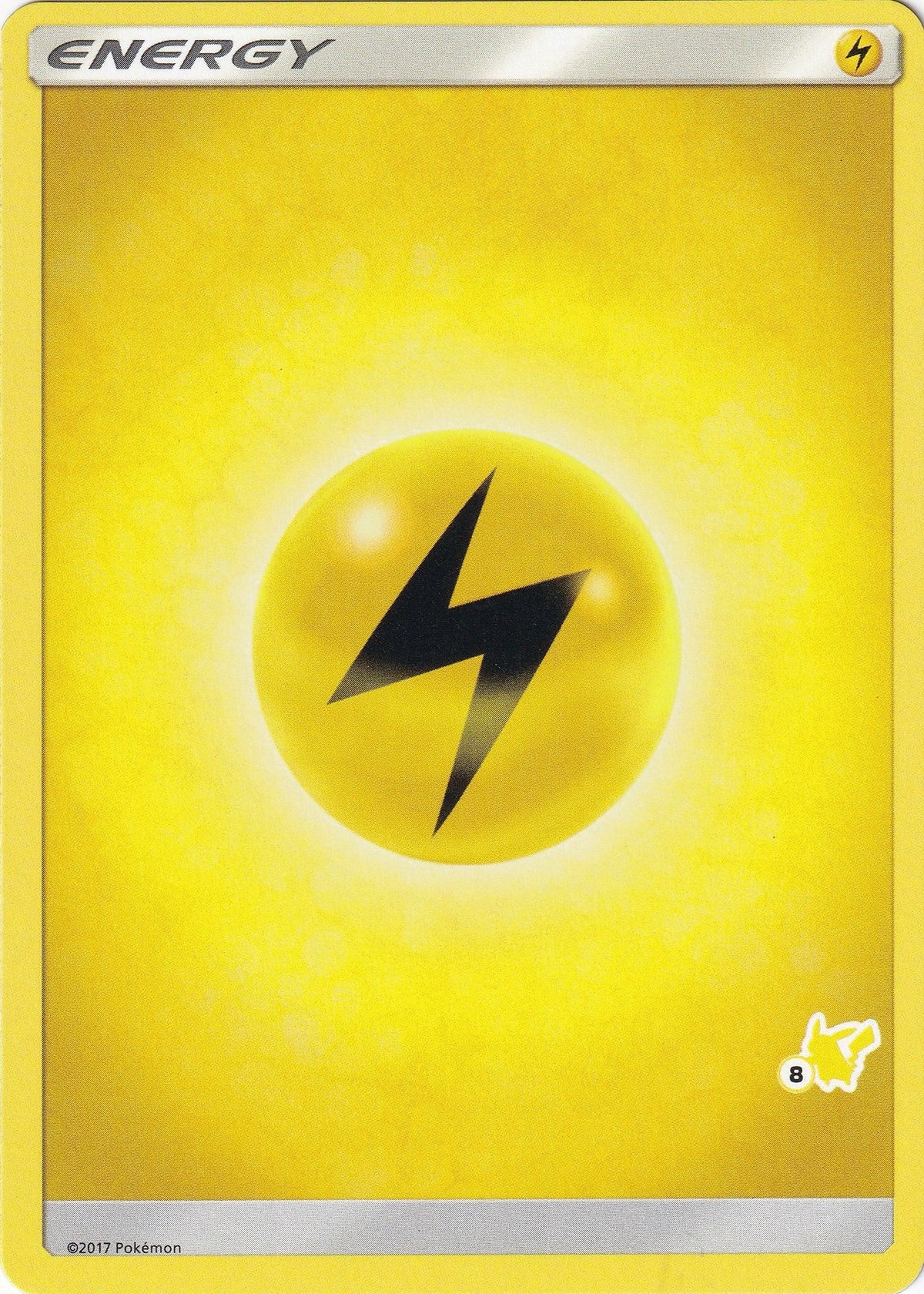 Lightning Energy (#8 Pikachu Stamped) (Battle Academy) (BTA)