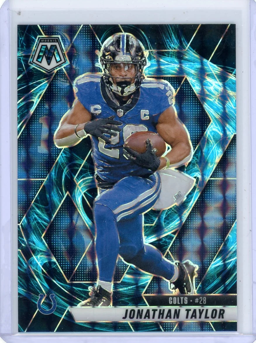 Jonathan Taylor 2025 Panini Mosaic Genesis SSP