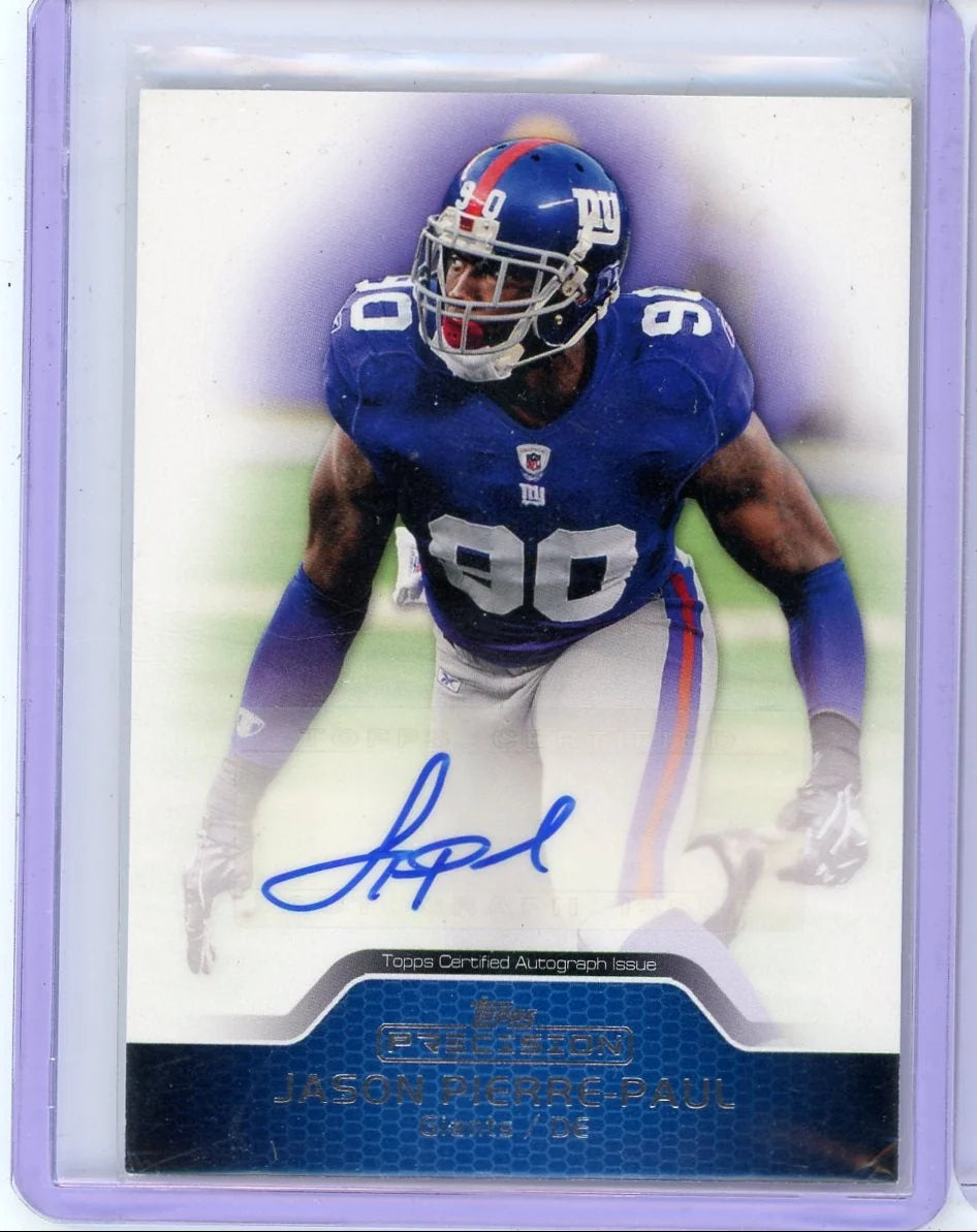 Jason Pierre-Paul 2011 Topps Precision autograph