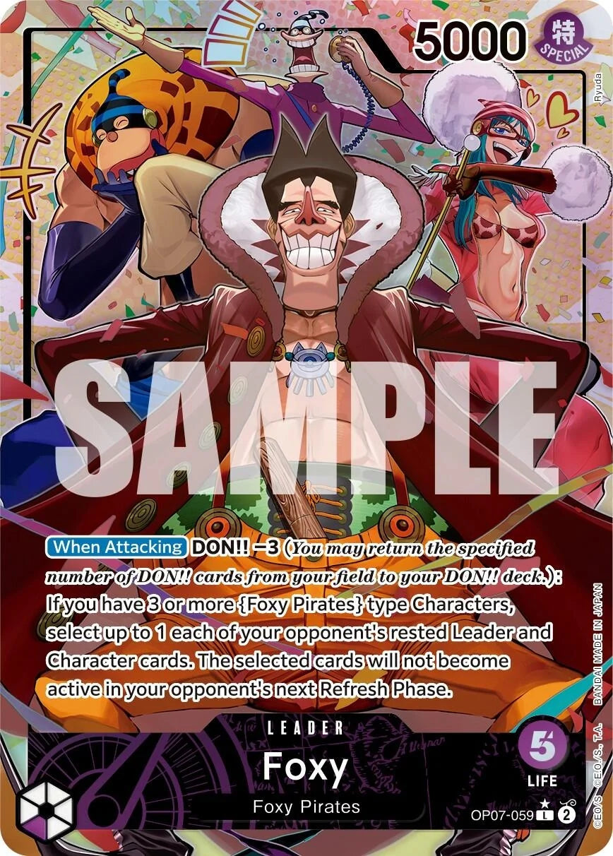 Foxy (059) (Parallel) (OP07-059) (500 Years in the Future) (OP07)