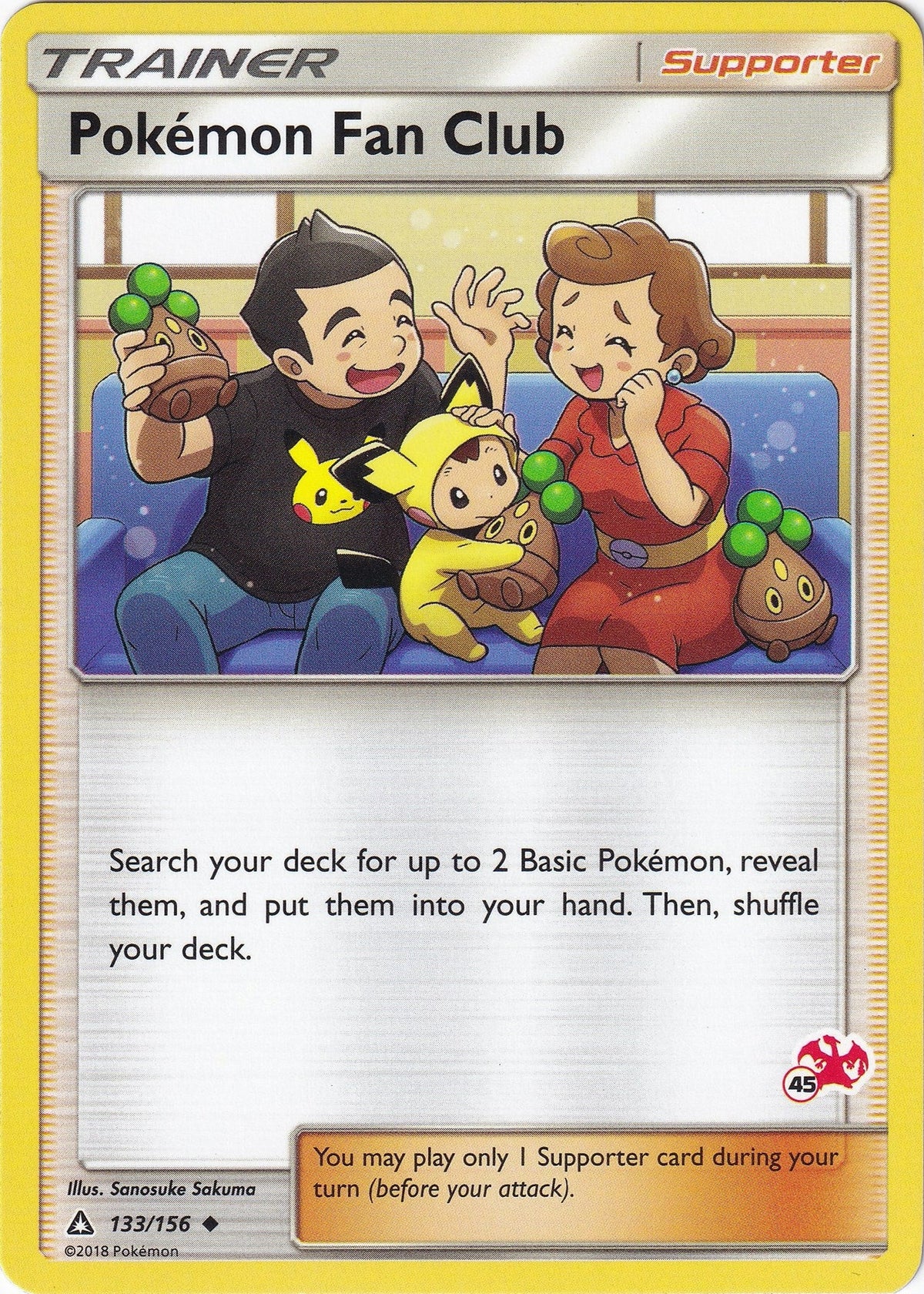 Pokemon Fan Club - 133/156 (#45 Charizard Stamped) (133/156) (Battle Academy) (BTA)