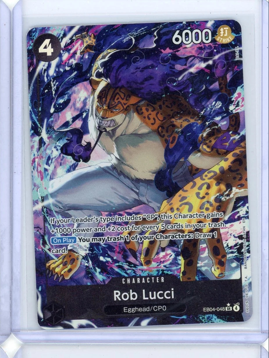 Rob Lucci One Piece Adventure on Kami's Island Alternate Art #EB04-048