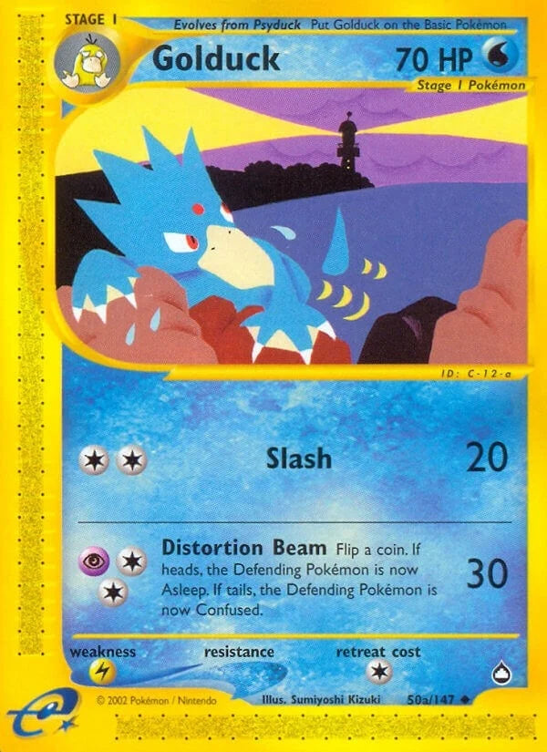 Golduck (50a) (050a/147) (Aquapolis) (AQ)