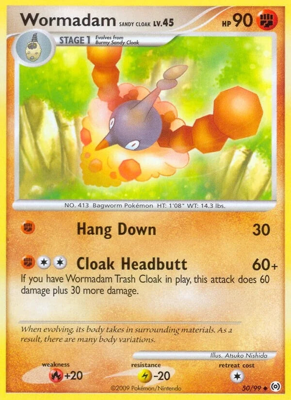 Wormadam Sandy Cloak (50/99) (Arceus) (AR)