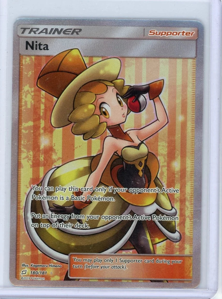 Nita Pokémon Team Up Full-Art #180/181
