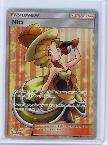 Nita Pokémon Team Up Full-Art #180/181