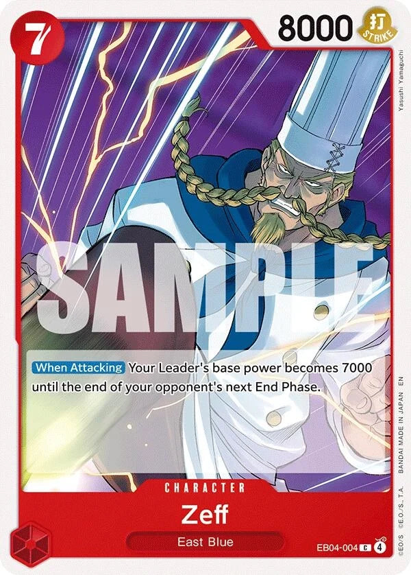 Zeff (EB04-004) (Adventure on Kami's Island) (OP15-EB04)