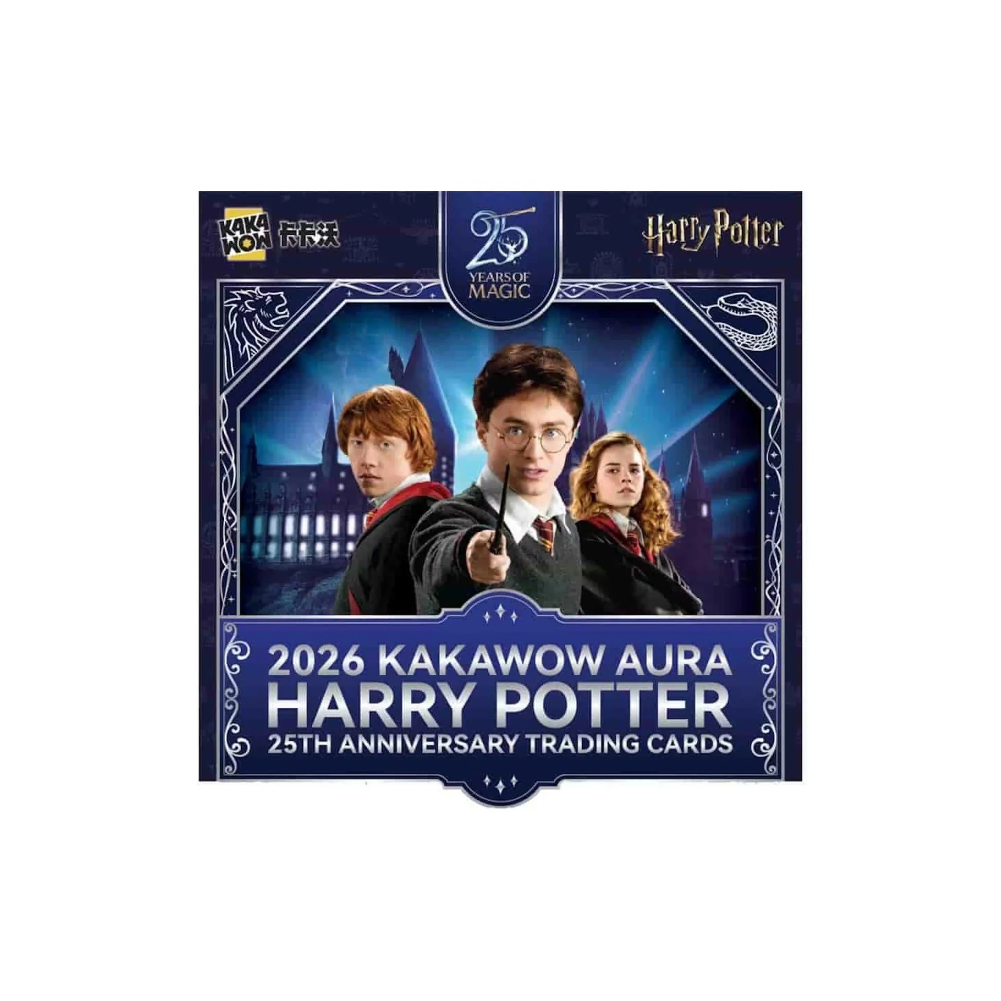 2026 Kakawow Aura Harry Potter 25th Anniversary Hobby 10 Box Case