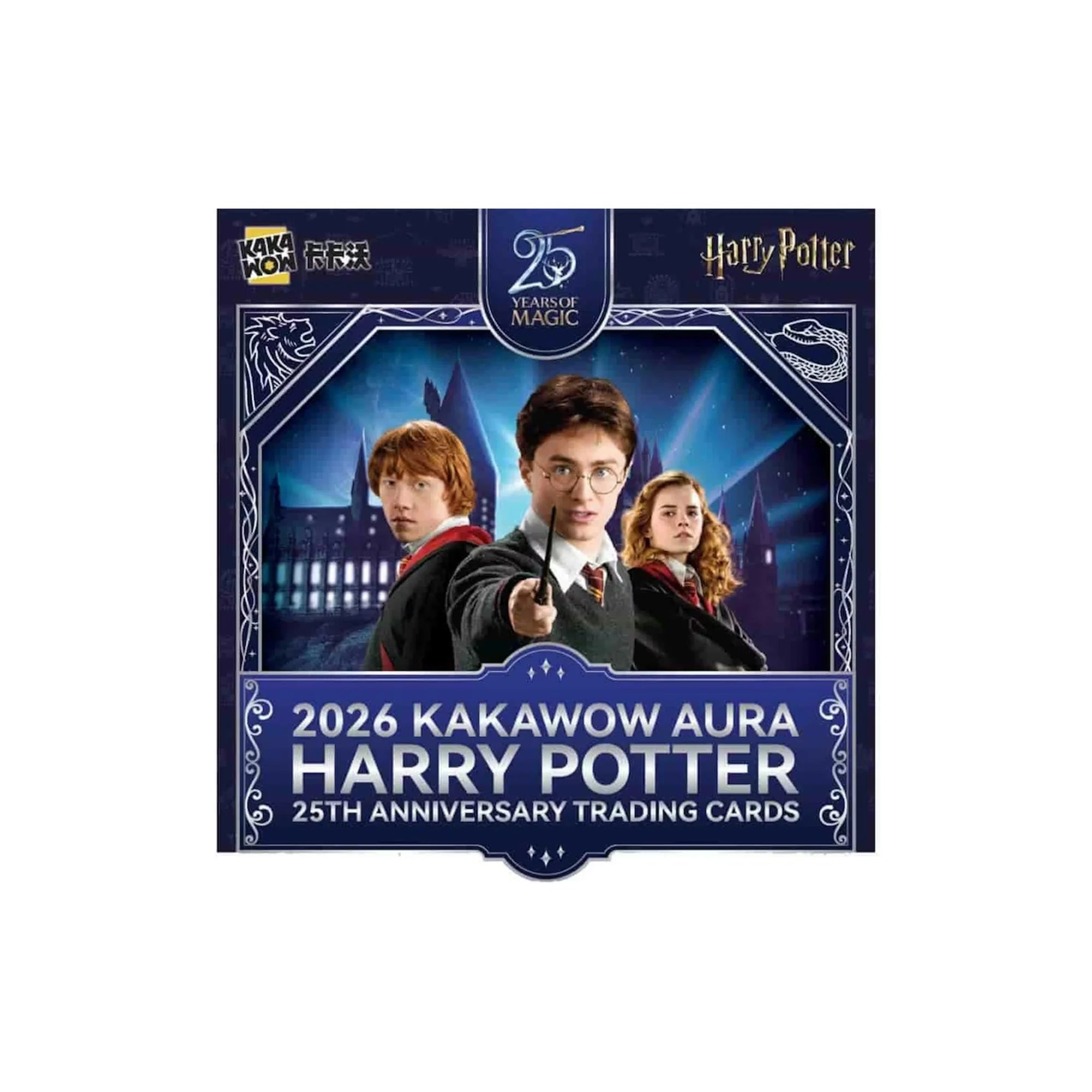 2026 Kakawow Aura Harry Potter 25th Anniversary Hobby 10 Box Case