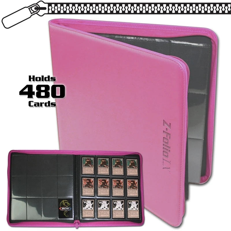 Z-Folio 12-Pocket LX Album - Pink