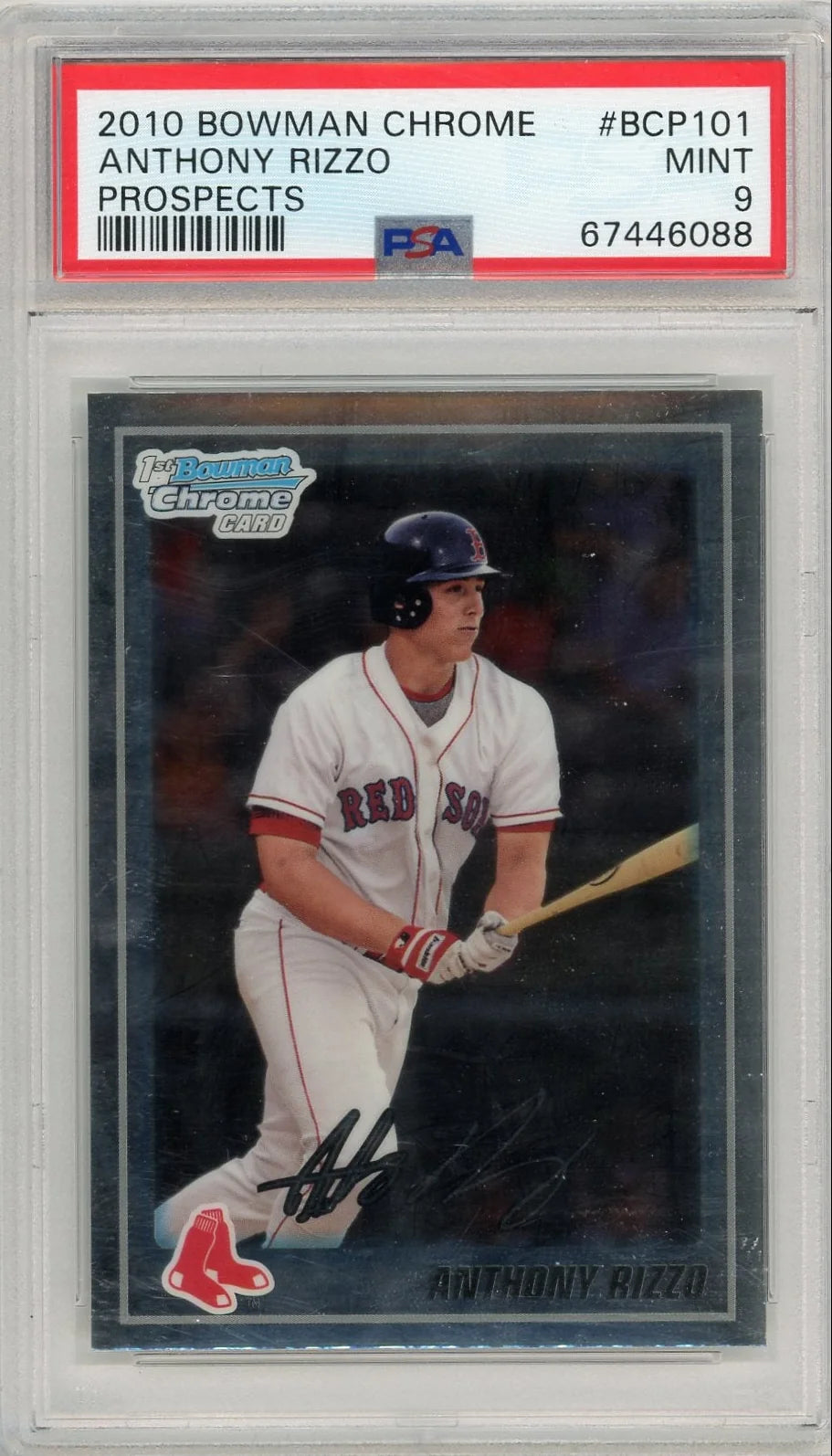 Anthony Rizzo 2010 1st Bowman Chrome PSA 9