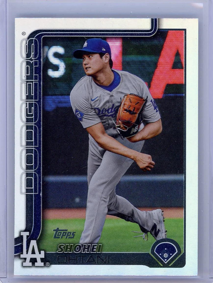 Shohei Ohtani 2025 Topps Series 2 Rainbow Foilboard