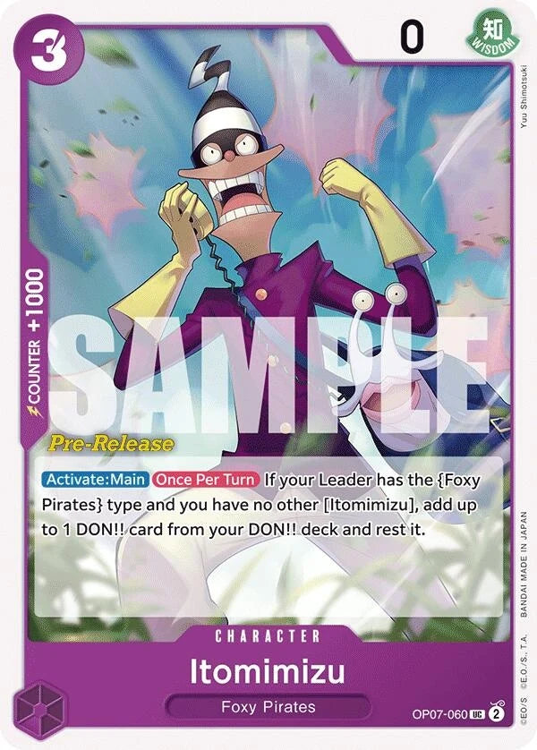 Itomimizu (OP07-060) (500 Years in the Future Pre-Release Cards) (OP07 PRE)