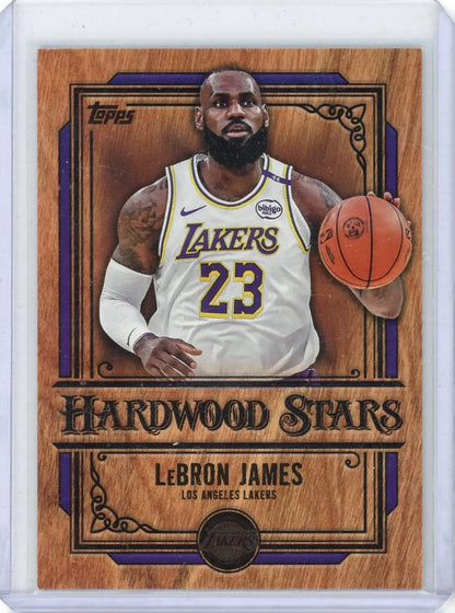 LeBron James 2025-26 Topps Hardwood Stars SSP