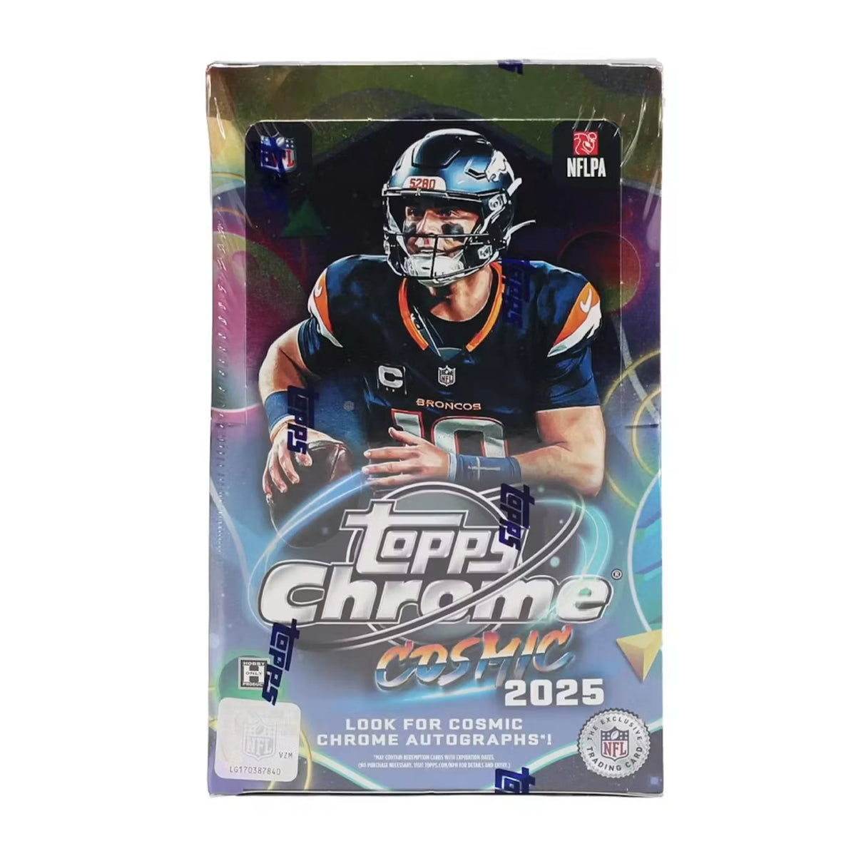 2025 Topps Cosmic Chrome Football Hobby 8 Box Case