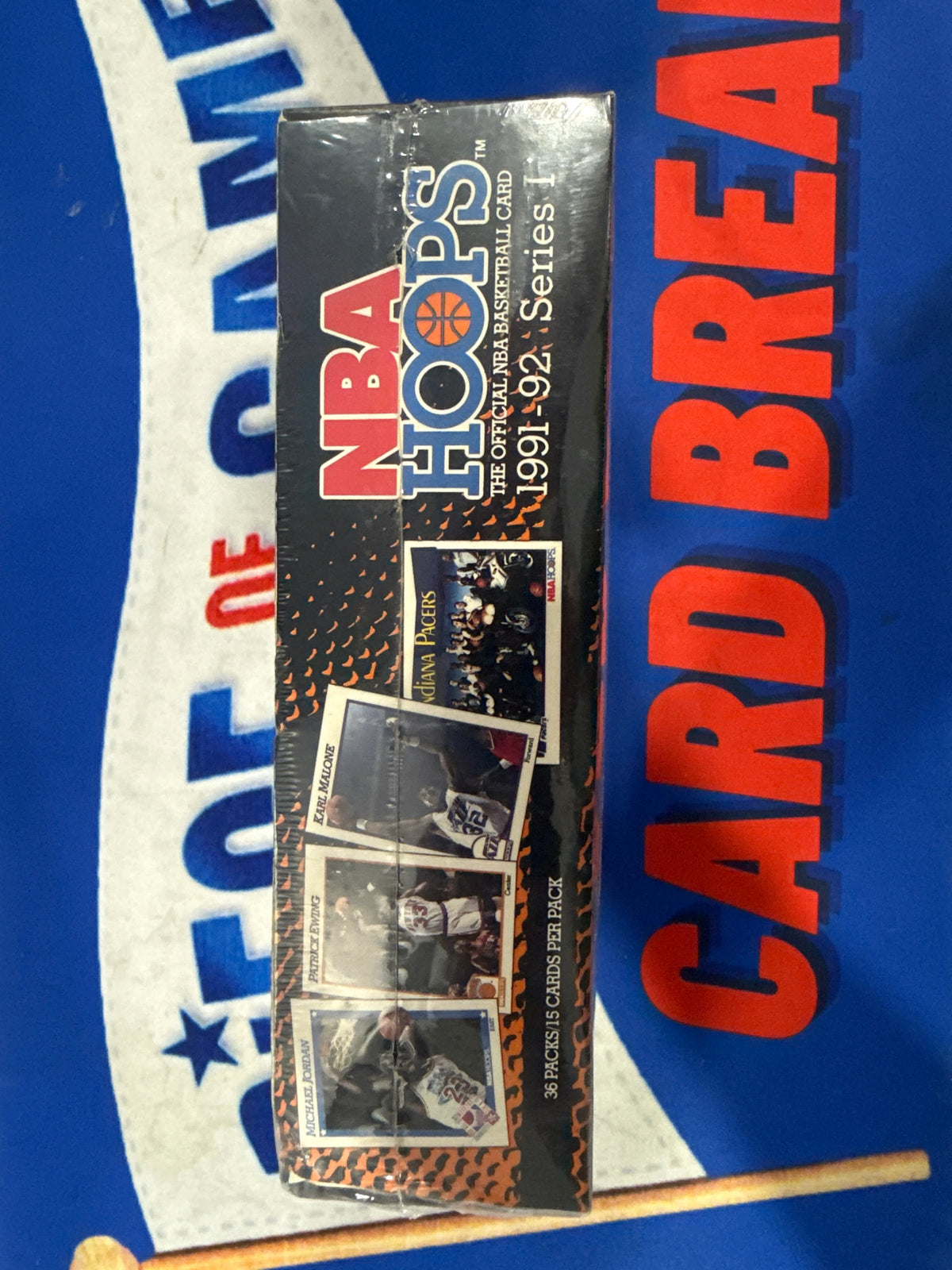1991-92 NBA Hoops Series 1 Basketball Hobby Box