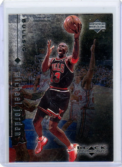 Michael Jordan 1998 Upper Deck Black Diamond No. 23 Sample #'d 0000/0000