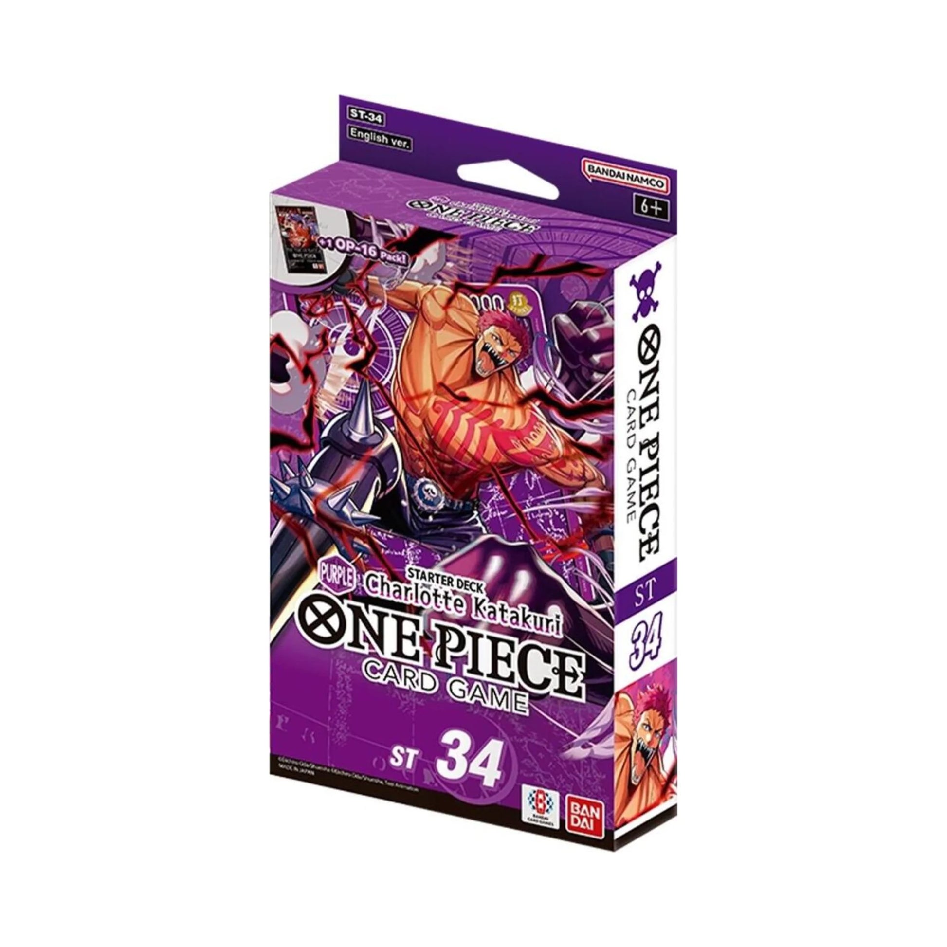 One Piece ST-34 Starter Deck Purple Charlotte Katakuri
