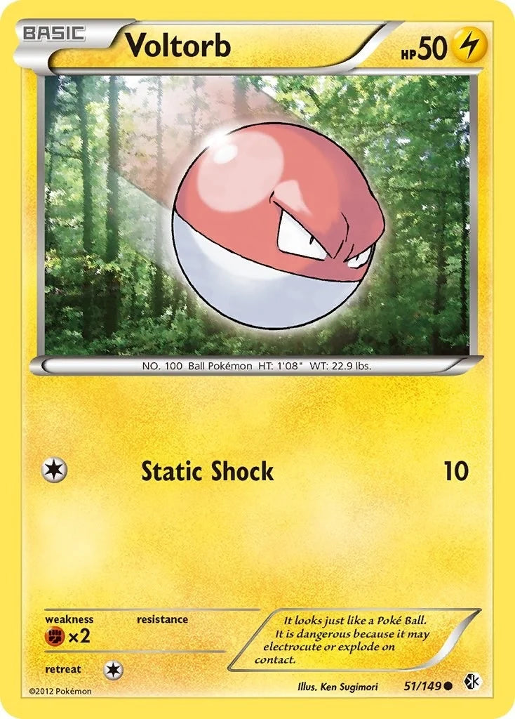 Voltorb (51/149) (Boundaries Crossed) (BCR)
