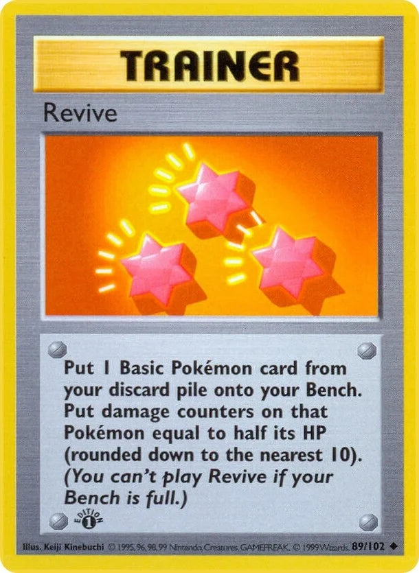 Revive (089/102) (Base Set (Shadowless)) (BSS)