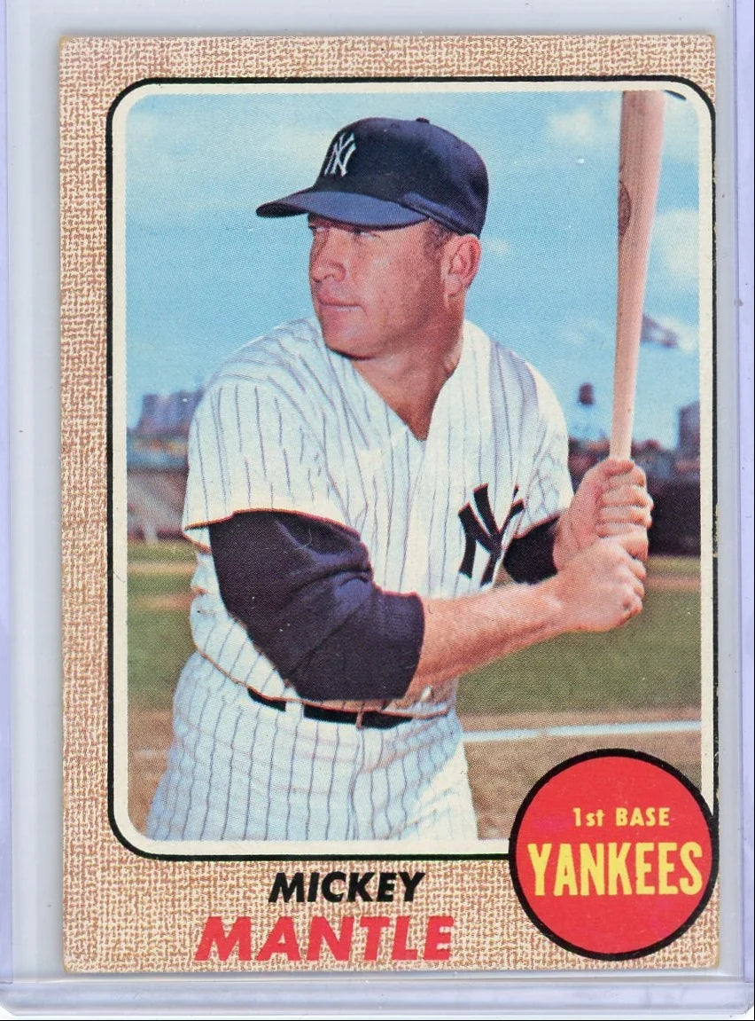 Mickey Mantle 1968 Topps #280 (OC/MC)