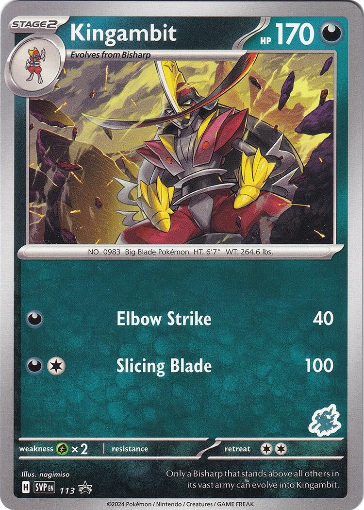 Kingambit - Darkrai Deck (113) (Battle Academy 2024) (BA24)