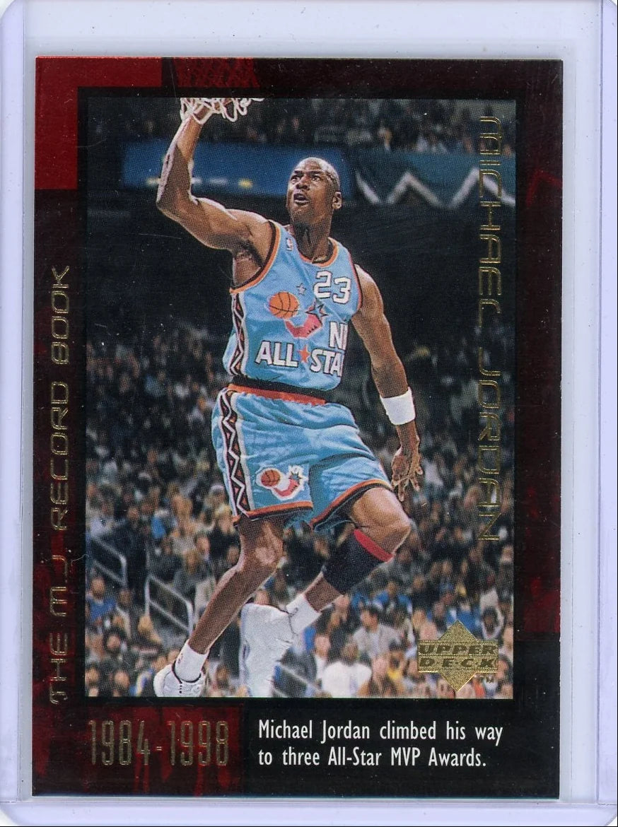 Michael Jordan 1999 Upper Deck The MJ Record Book #56